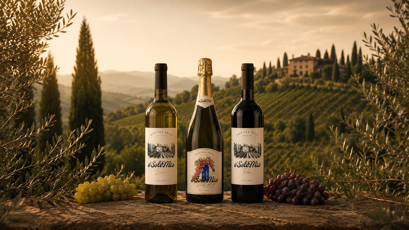 Vino in penina O' Sole Mio
